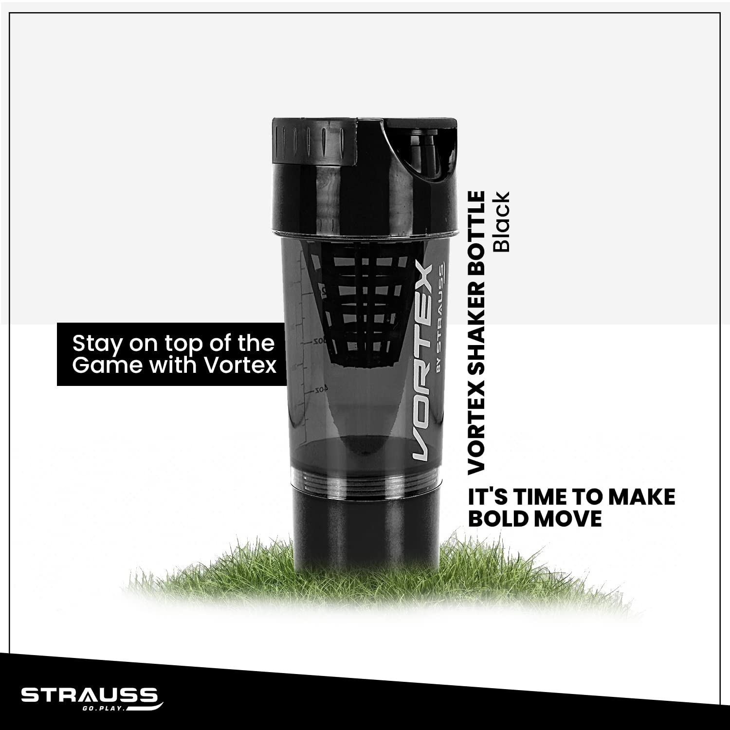 Strauss Vortex Shaker Bottle - Hiking Companion