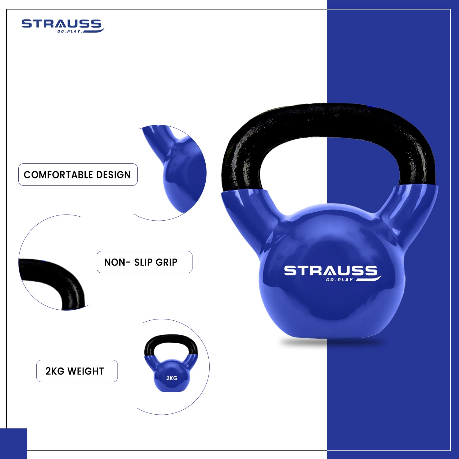 Strauss kettlebell - Fitness training for men and women