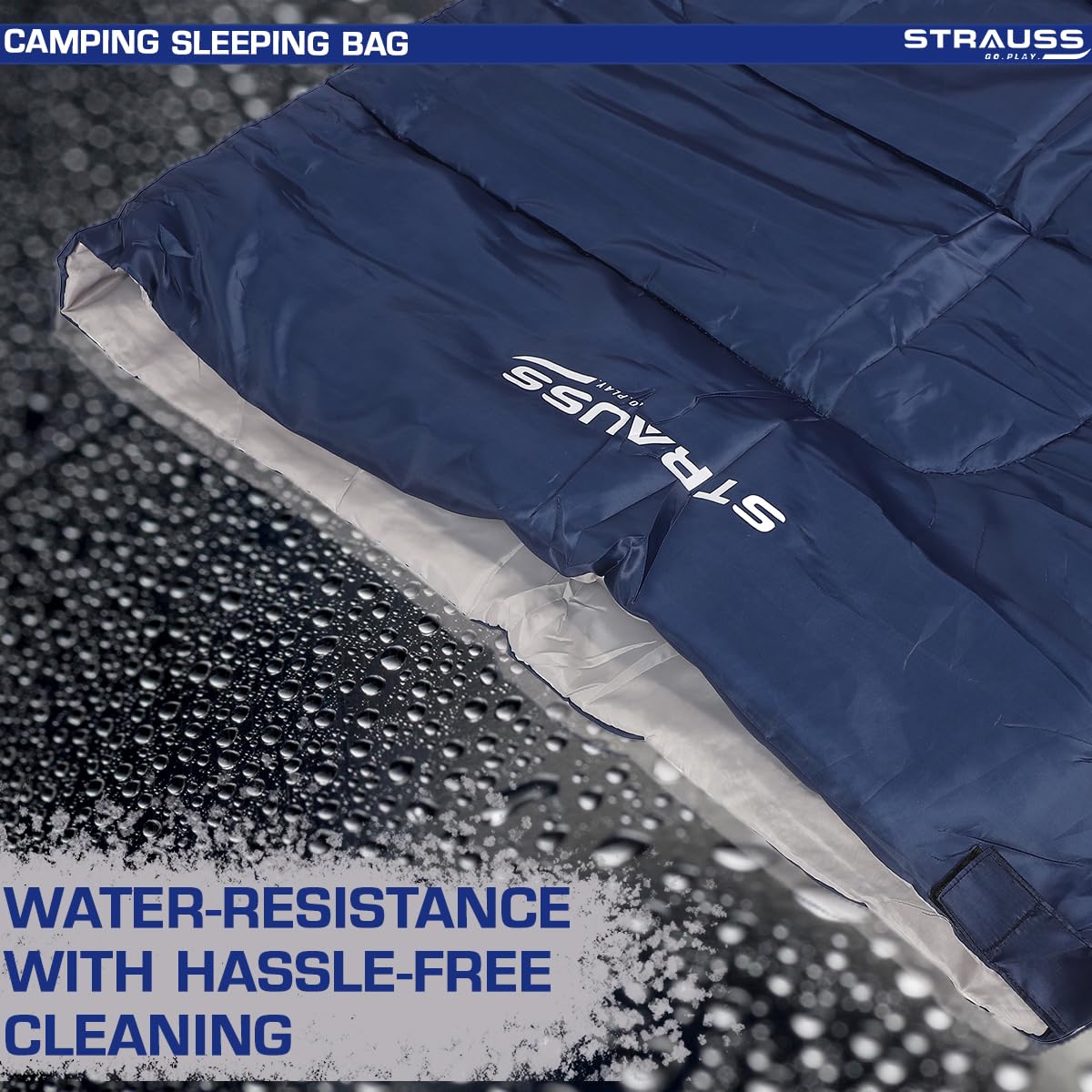 Strauss Sports Camping Sleeping Bag - Summer camping