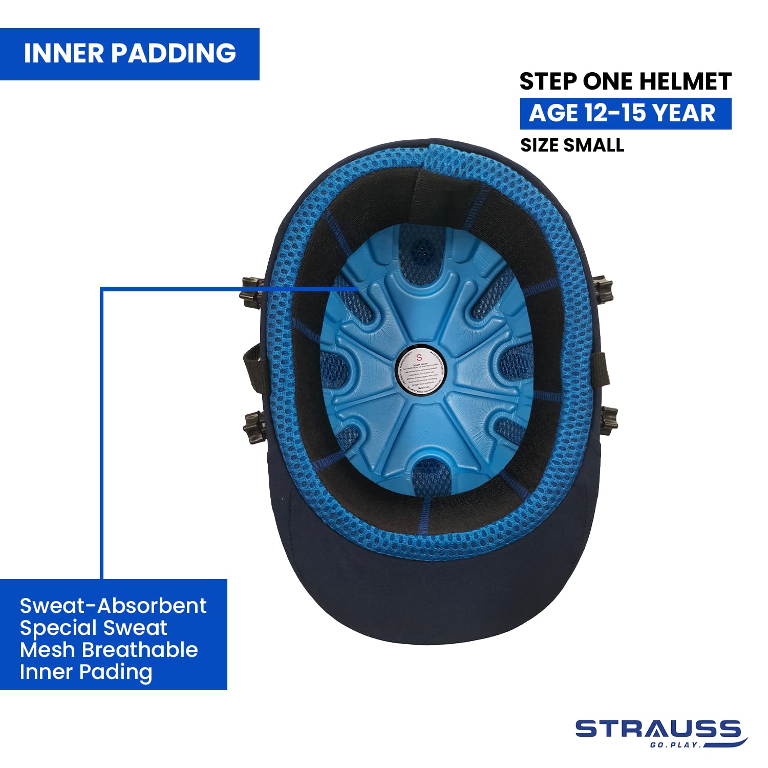 Strauss Cricket Helmet - Comfortable and Safe for Youth