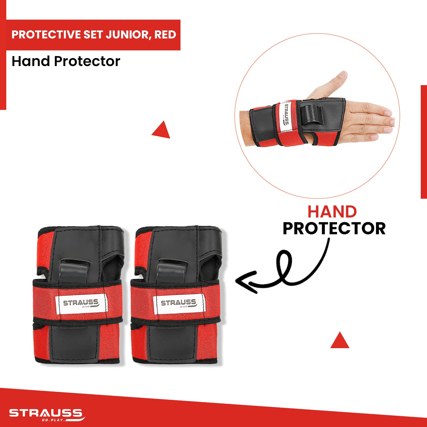 Strauss Wrist Guards - Essential Protection for Young Athletes