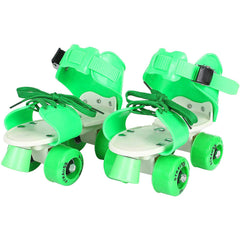 Strauss Kids Roller Skates, 5-11 Years, (Green)