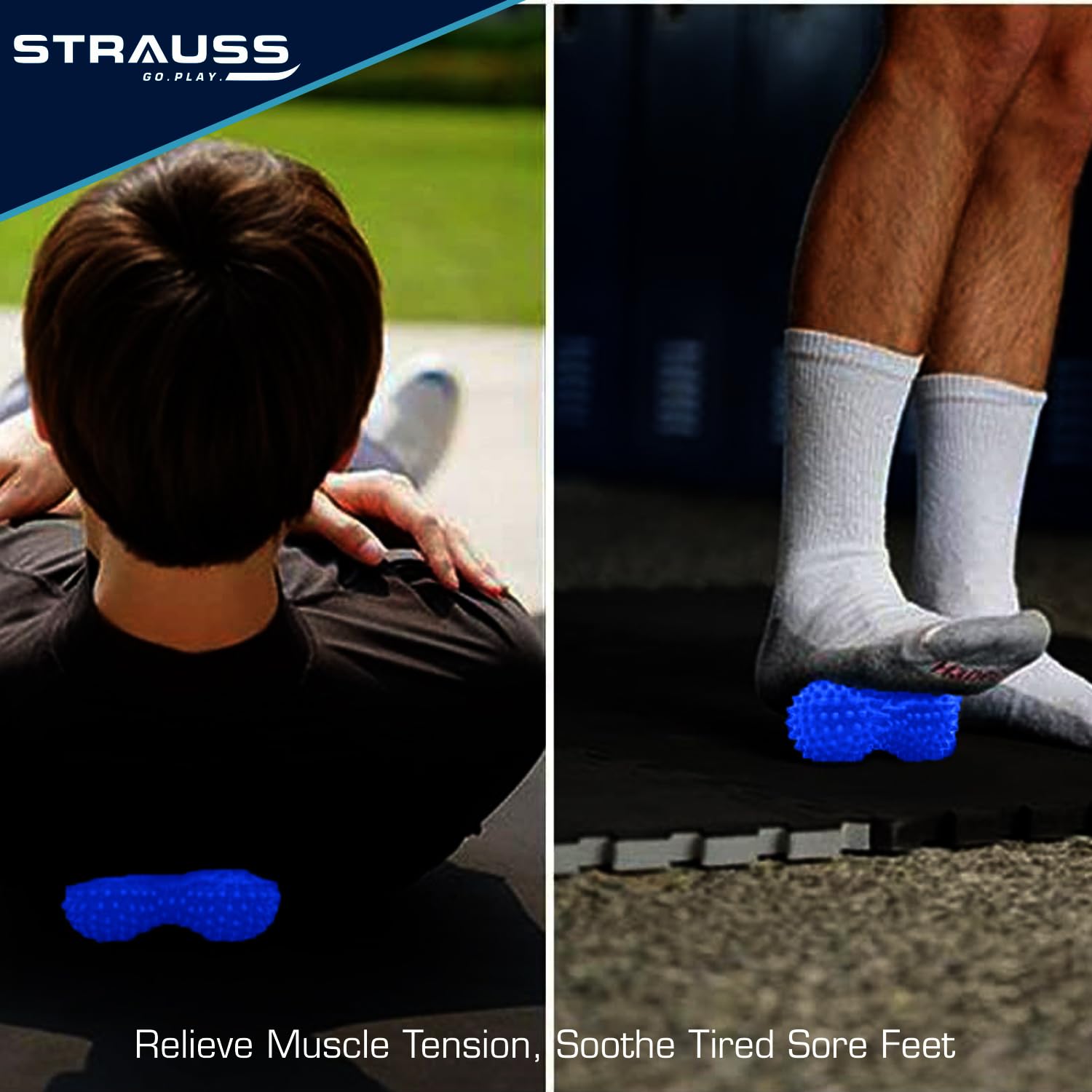 Strauss Massage Lacrosse Ball - Home workout recovery aid