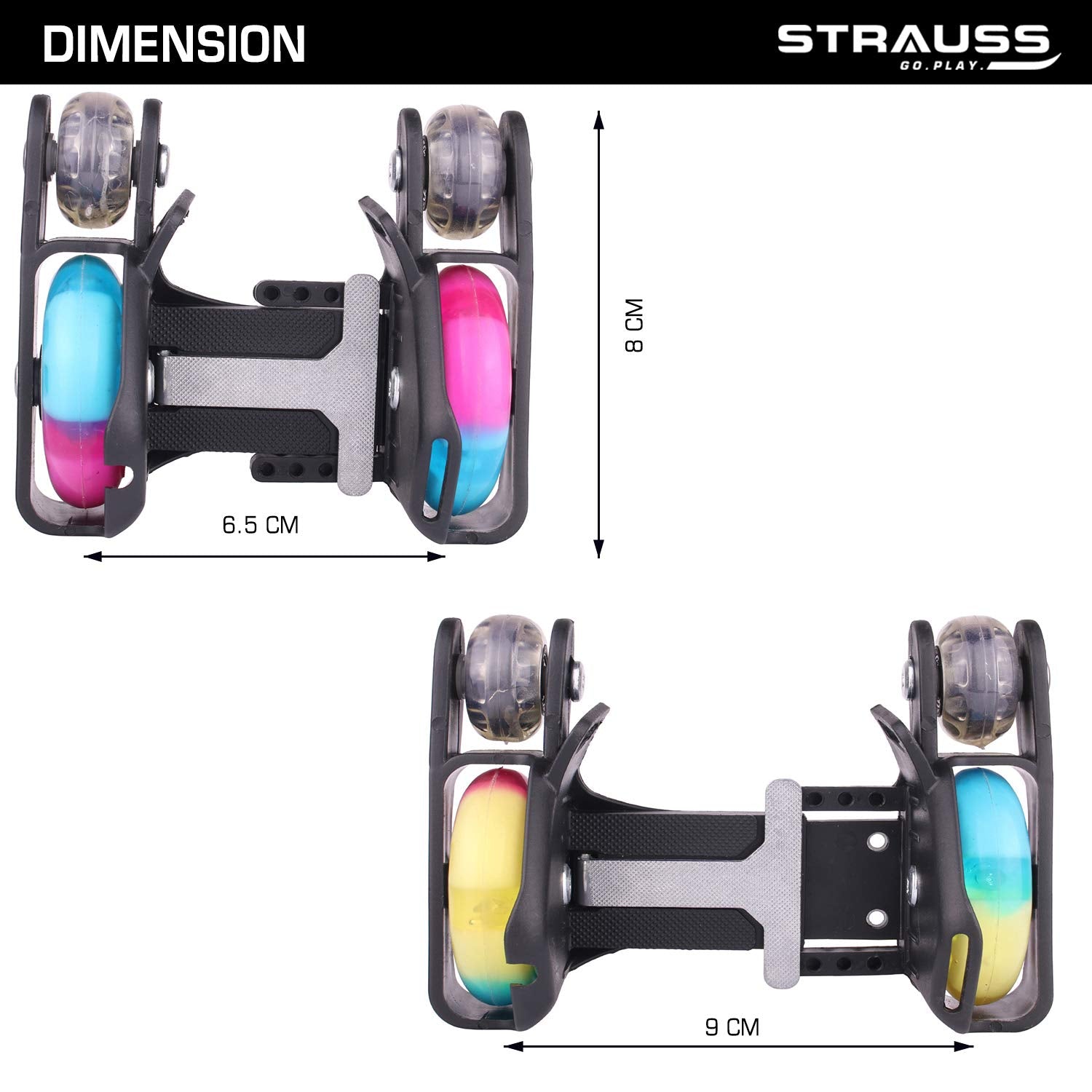 Strauss Flashing Street Roller - fun transportation for students