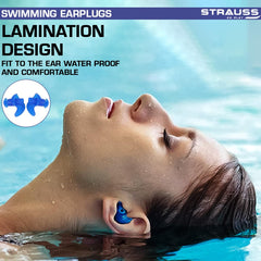 Strauss Swimming Earplugs - Comfort for Water Sports