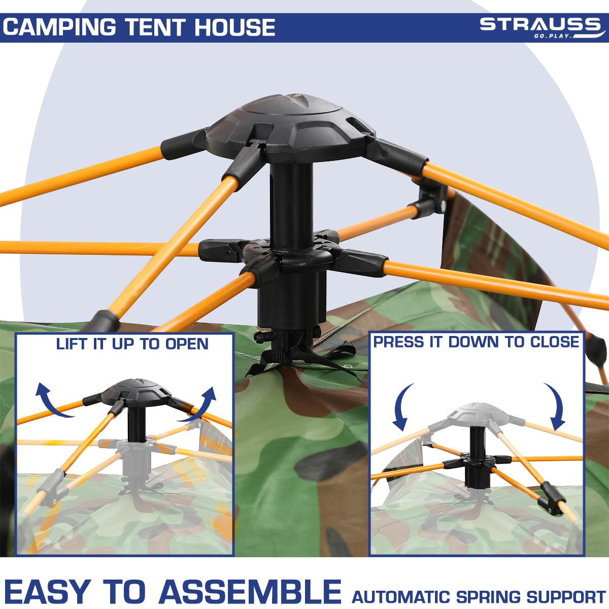 Strauss Portable Tent - Outdoor Trekking