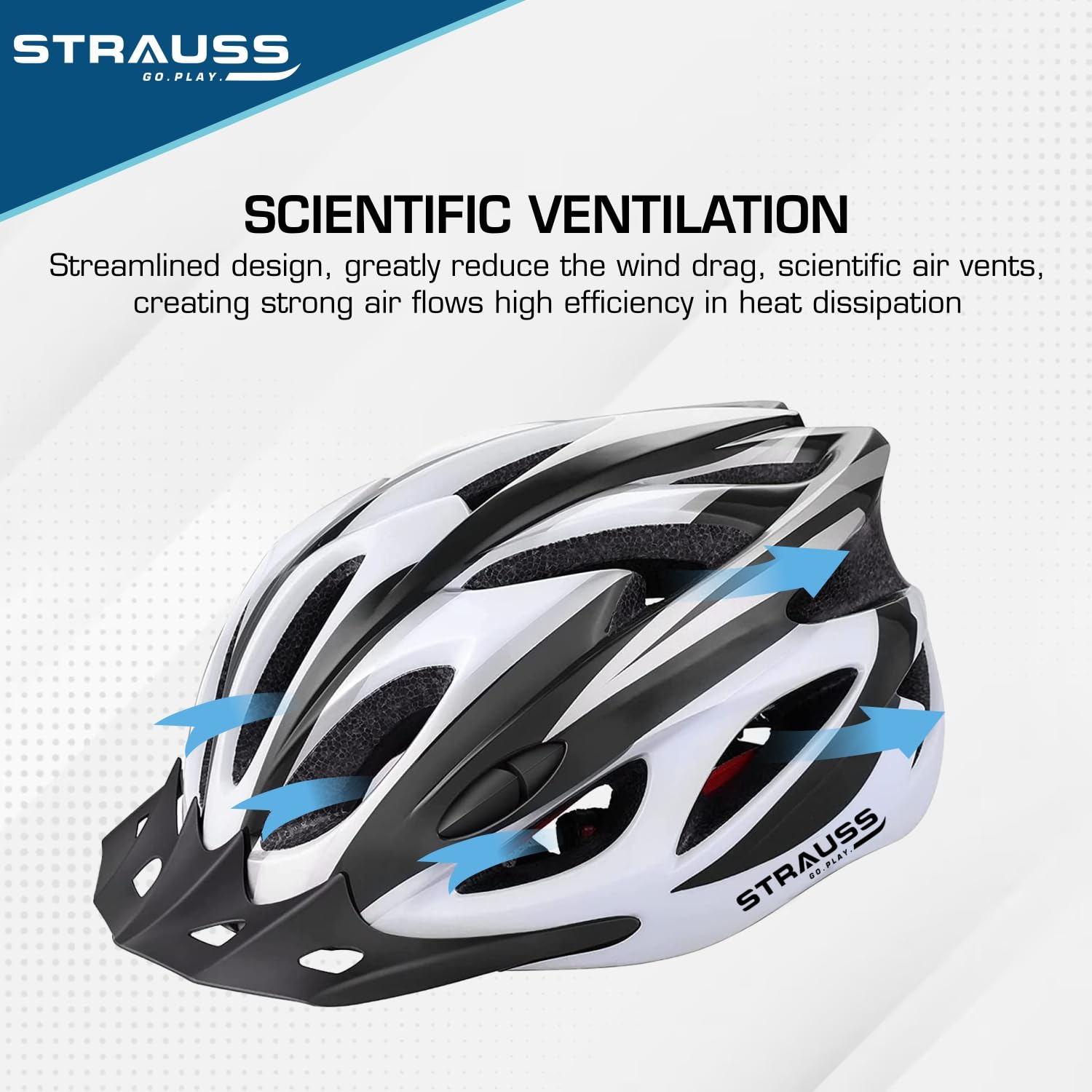 Strauss Cycling Helmet - Unisex Cycling Gear