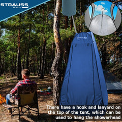 Strauss Portable Pop Up Changing Tent - Camping use case