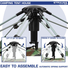 STRAUSS portable tent - trekking gear