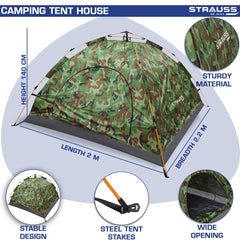 Strauss Portable Tent - Waterproof Shelter
