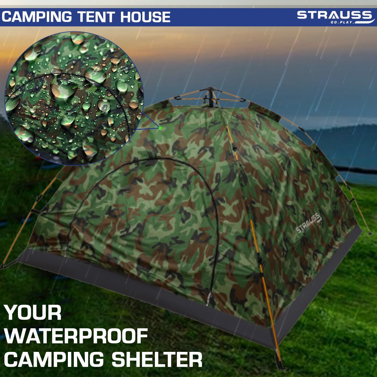 Strauss Portable Tent - Hiking Adventures