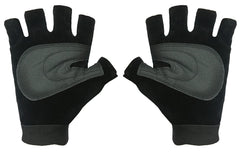 Strauss Comfort Velvet Stretch Cut Finger Gloves, Small (Black)