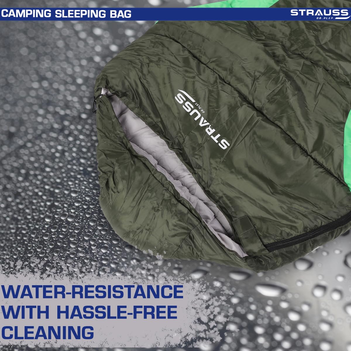 Strauss Portable Sleeping Bag - Family camping trip