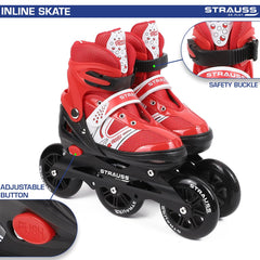 Strauss Inline Skates - Comfortable fit for kids