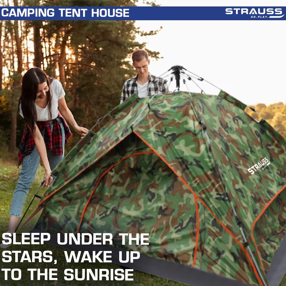 STRAUSS portable tent - outdoor picnic