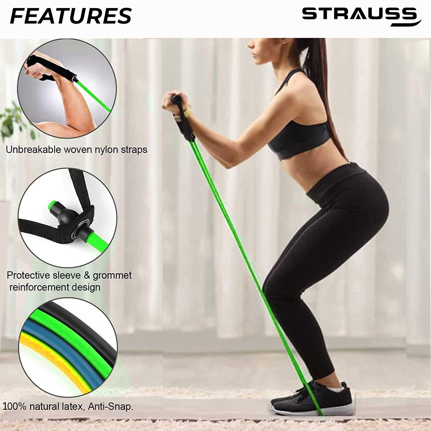 Resistance Loop Joy Fit Resistance Band Flipkart Fitness Gear 30