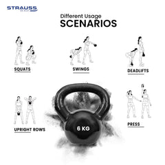 Strauss kettlebell - Compact design for easy storage