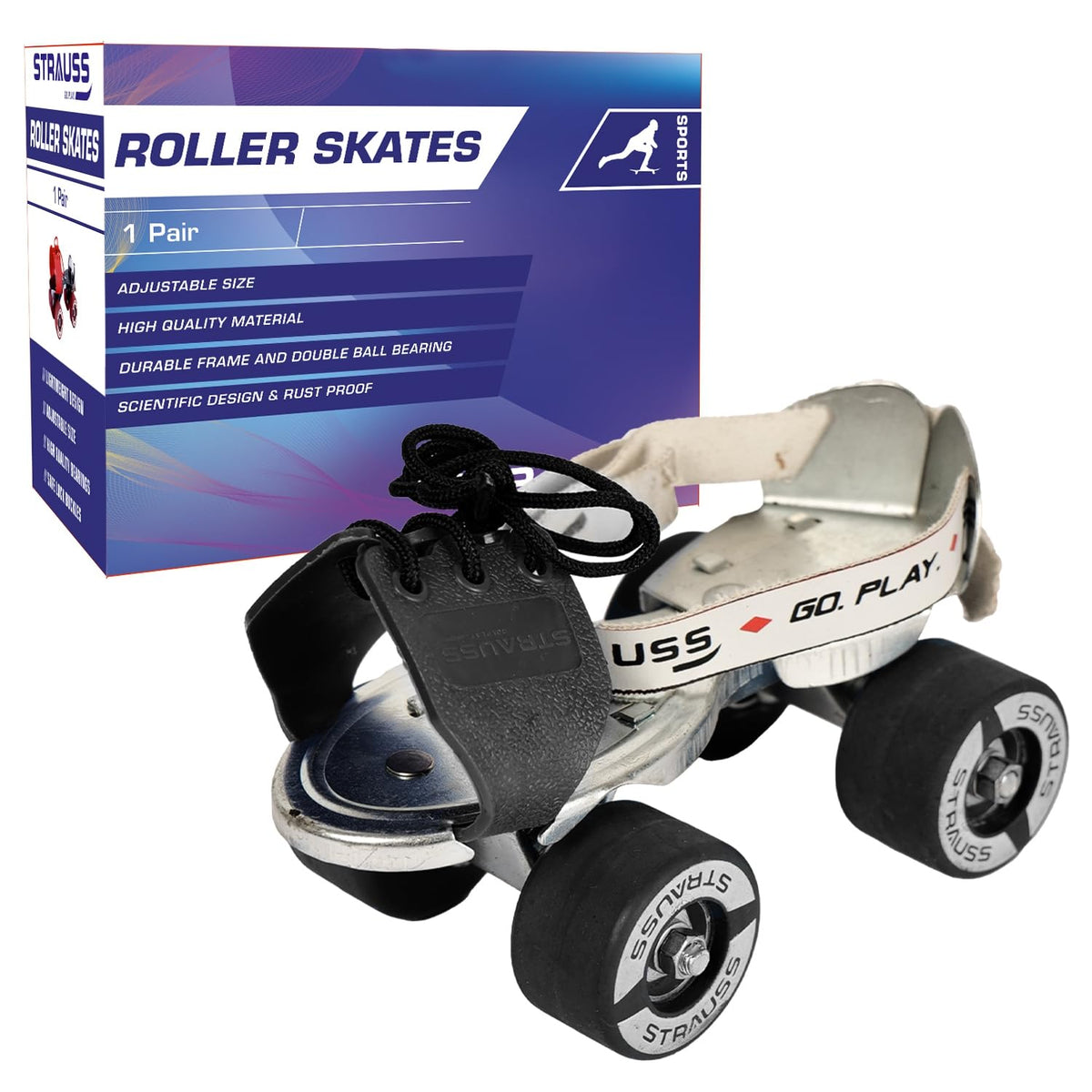 Strauss Tenacity Roller Skates - Ideal for indoor rinks or outdoor parks