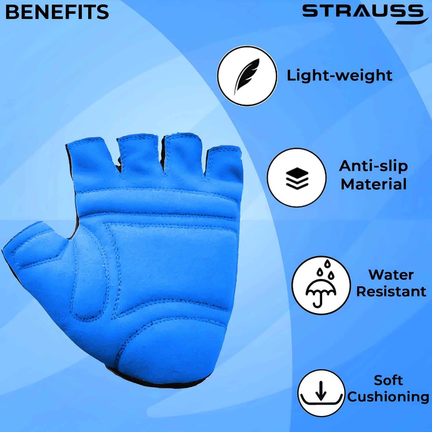 Strauss Fitness Gloves - Enhance Your Gym Experience