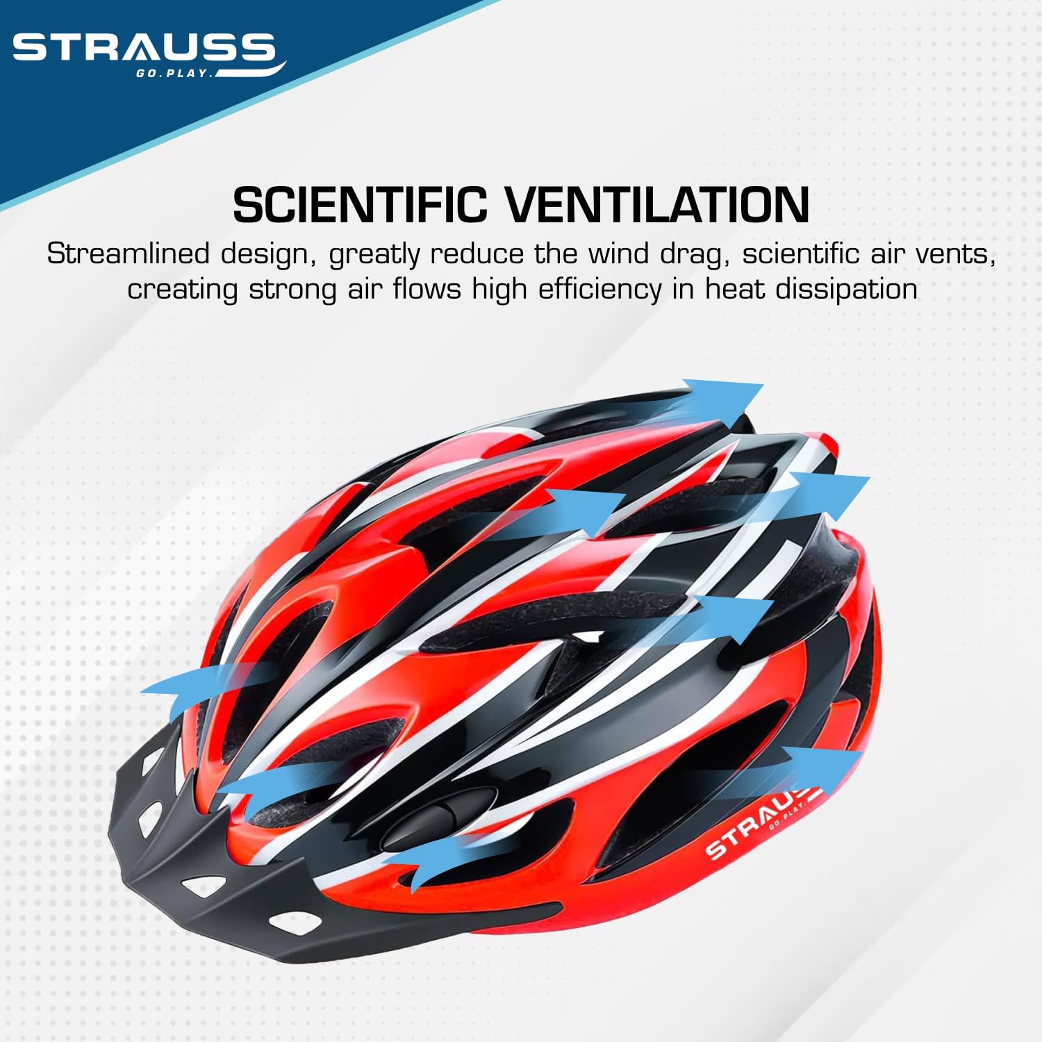 Strauss Cycling Helmet - Great for Daily Commuting