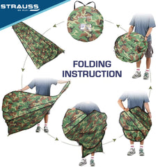 Strauss pop up tent - portable privacy for travel