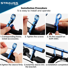 Strauss Cycle Handle Bar Extender - Perfect for speedometer setup