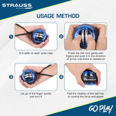 Strauss Wrist Gyro Ball - Rehabilitation