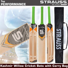 Strauss Knockout Scoop Tennis Cricket Bat,Plain, (Singapur Handle)