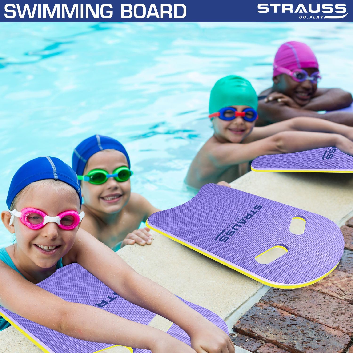 Strauss swimming kickboard - exercise equipment for swimmers