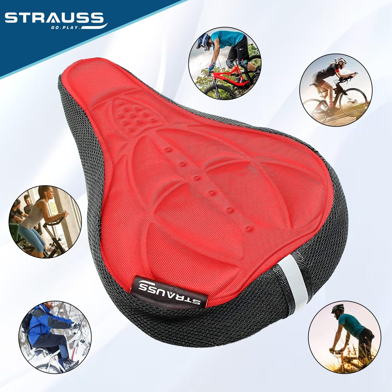 Seat Cushion Bicycle Saddle Material Strauss Saddle Seat Cover
