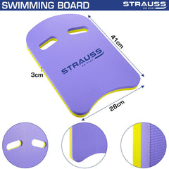 Strauss swimming kickboard - durable swimming trainer for beginners