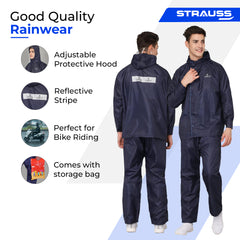 THE CLOWNFISH rain coat - comfortable rain jacket for travel