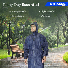 Strauss Sports Clownfish Raincoat - Adjustable hood for comfort