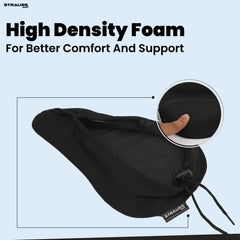 Strauss Foam Saddle Cover - great for exercise bikes