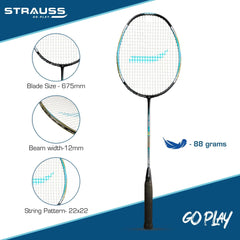 Strauss Pace-7000 - Lightweight badminton equipment