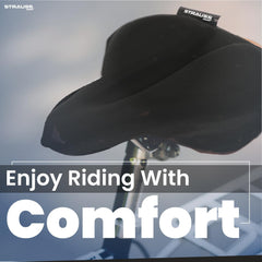 Strauss Standard Saddle Cover - ideal for cruiser bikes