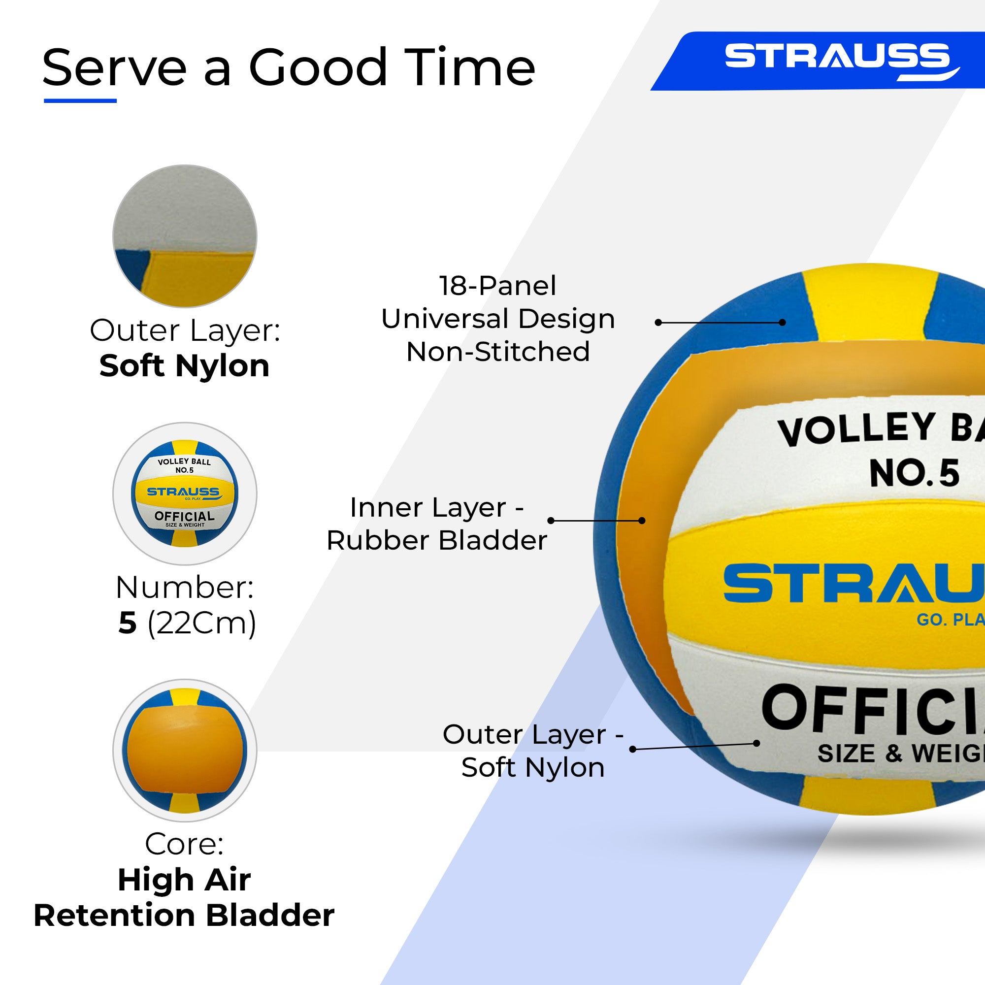 Strauss Sports volleyball - competitive school matches