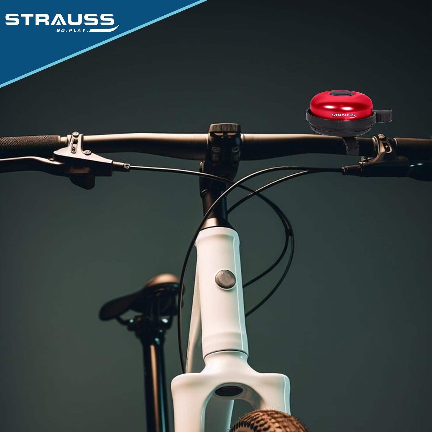 Strauss Bicycle Bell - Essential safety accessory for cyclists