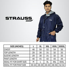 Strauss Sports Clownfish Raincoat - Rain protection for outdoor activities