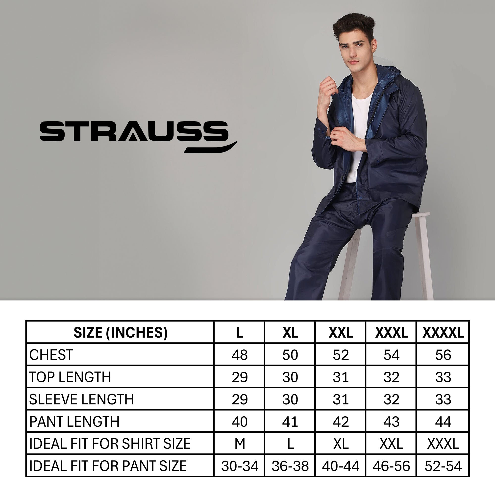 Strauss Sports raincoat - urban biking