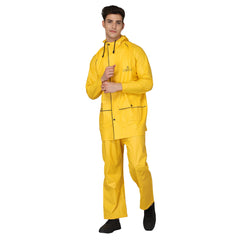 Strauss Sports Roberto PVC Rain Coat - durable for everyday use