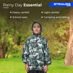 Strauss Sports kids raincoat - travel protection