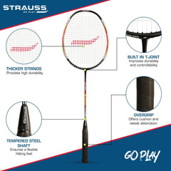 Strauss Sports Pace-7000 with Carry Bag - Convenient transport