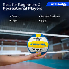 Strauss Sports volleyball - recreational family gathering