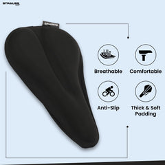 Strauss Foam Seat Cover - comfortable for mountain biking