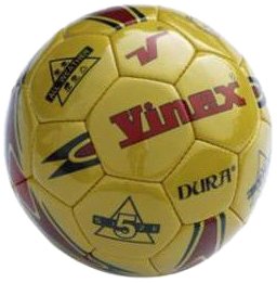 Vinex Dura Football (Yellow/Red)
