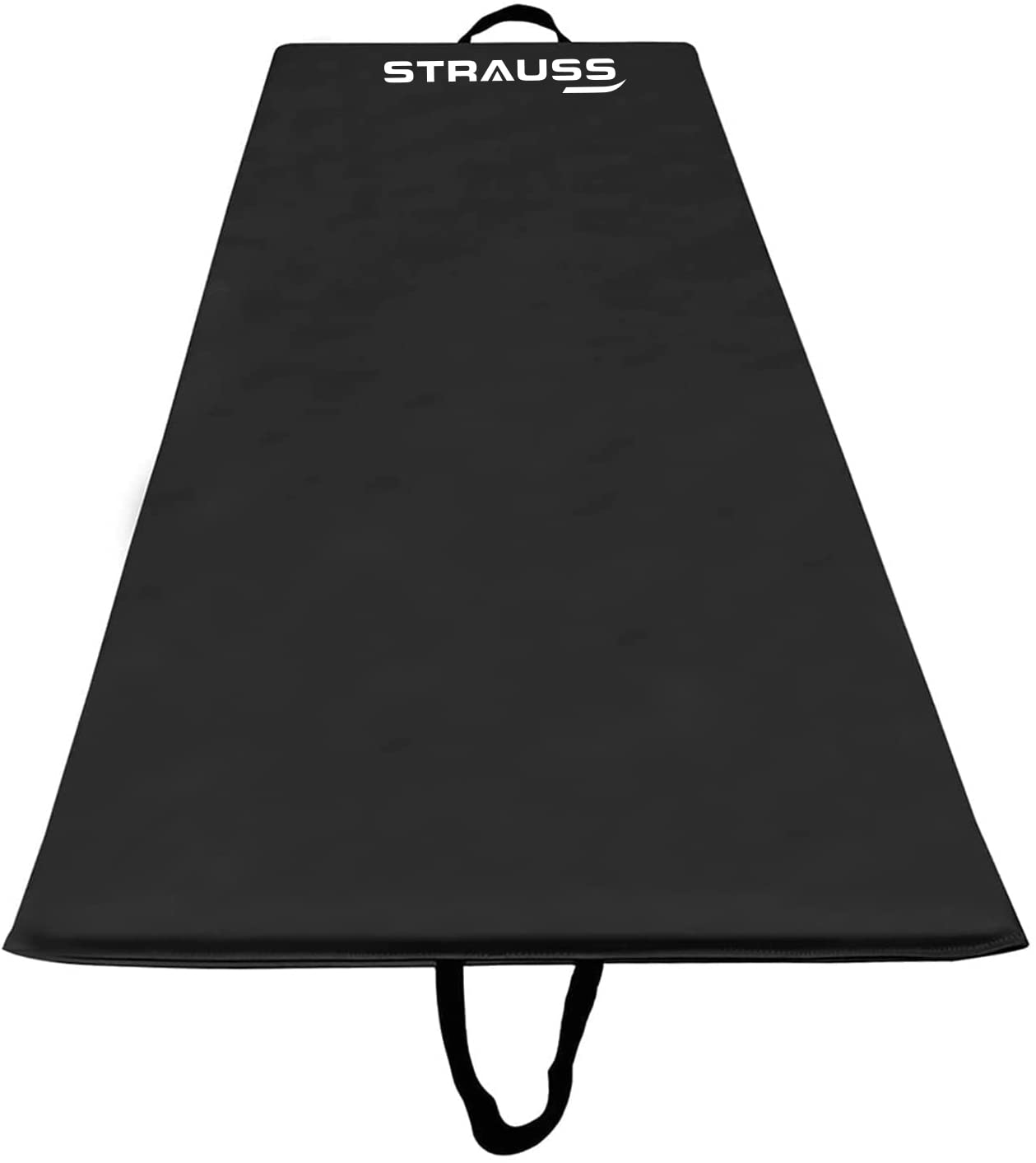 Strauss Yoga Mat Rolling, 10 mm (Black)