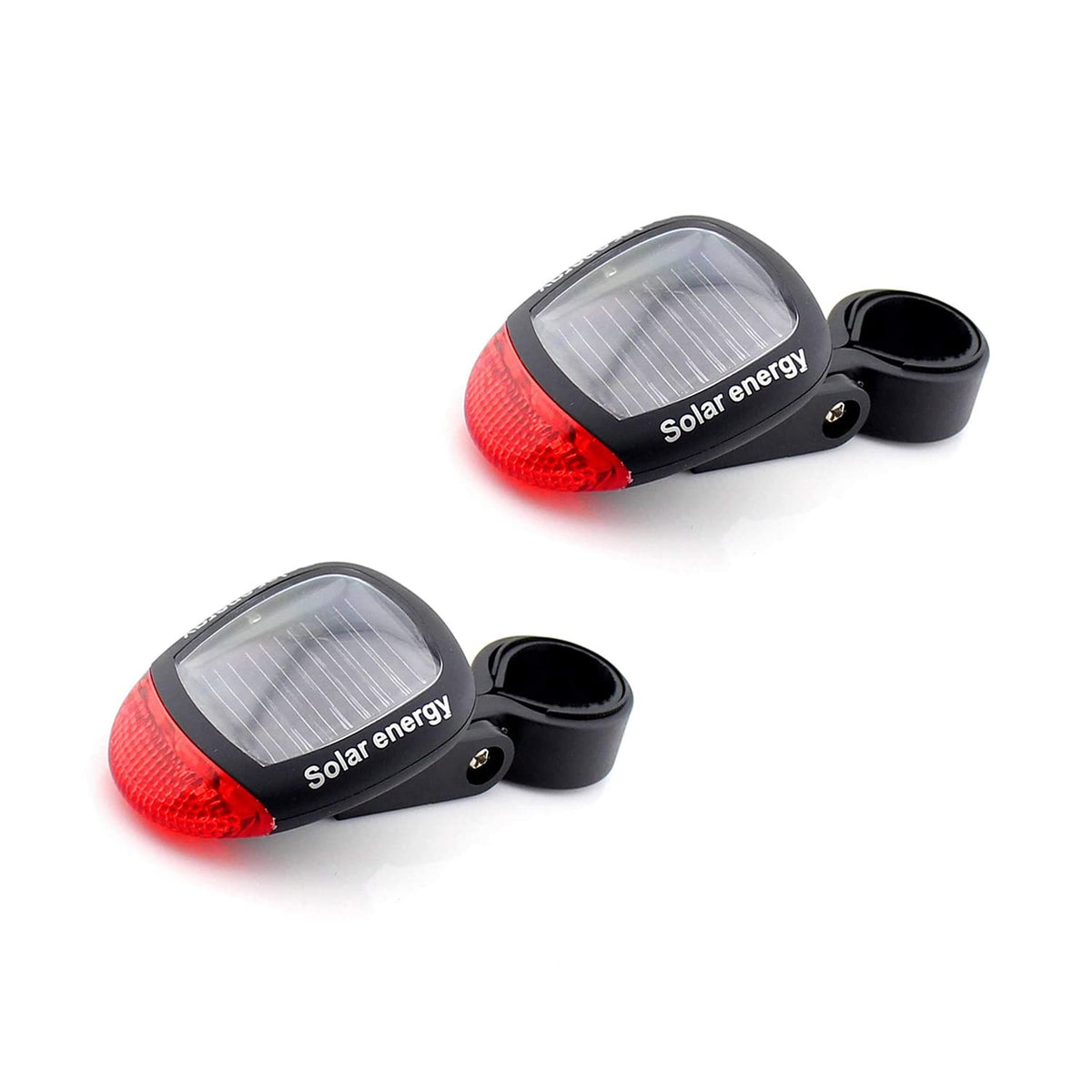 Bicycle Solar Tail Light | Cycle Back Light | Cycle Rear Light (Pack of 2)