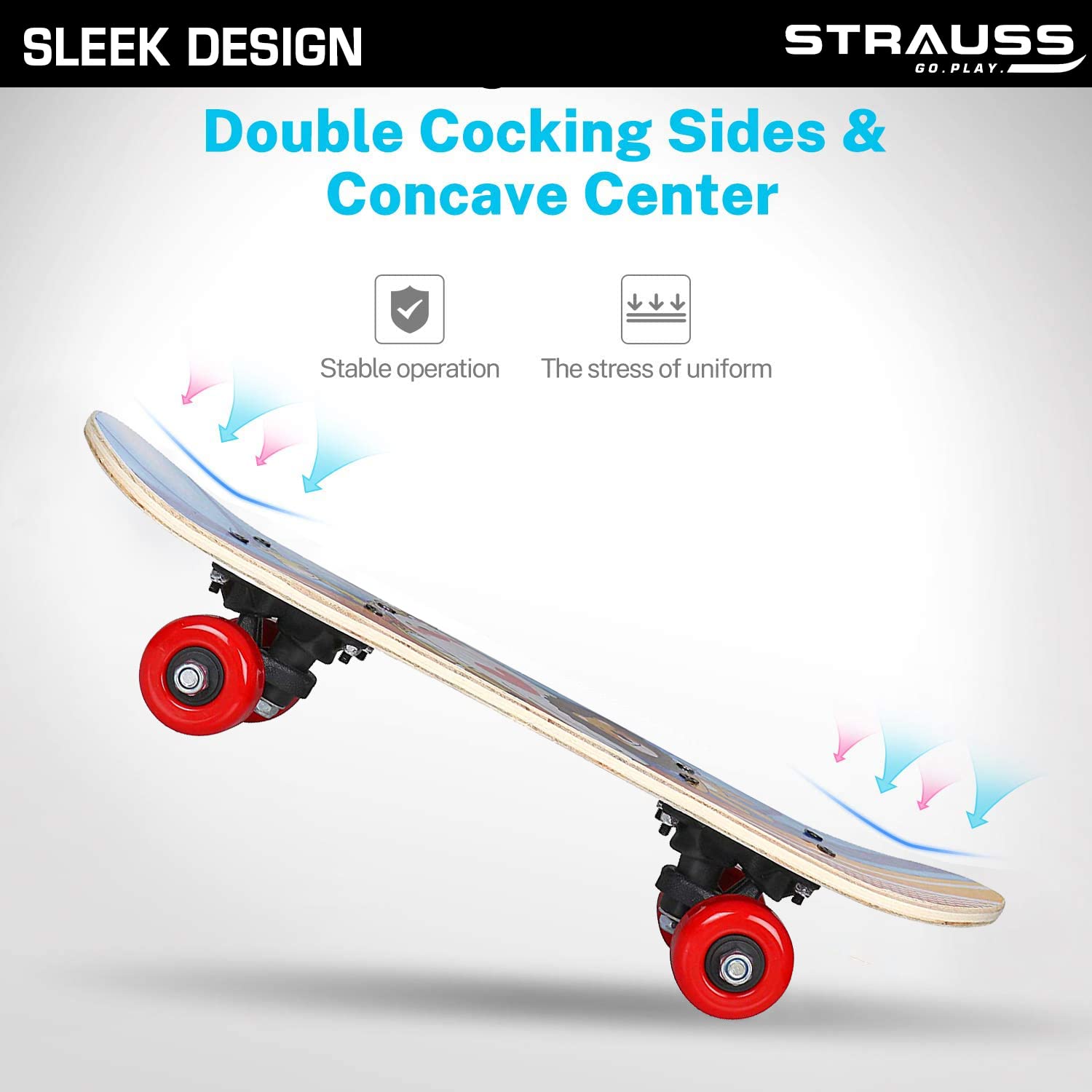 Strauss Kids Skateboard (Lion)