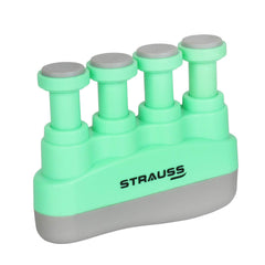 Strauss Adjustable Finger Hand Grip, (Green) Hand Grip Strengthener Strengthens Fingers, Hands, Wrists and Forearms - Best for Climbing, Golf & Tennis Grip Power, Hand Therapy